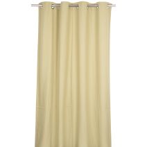 Rideau en coton coton Jaya vert kaki 140x240 cm - INVENTIV